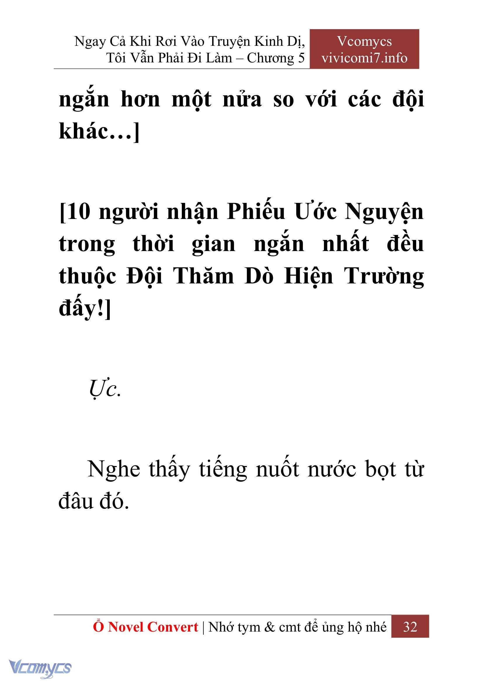 [Novel] Ngay Cả Khi Rơi Vào Truyện Kinh Dị, Tôi Vẫn Phải Đi Làm Chap 5 - Next Chap 6