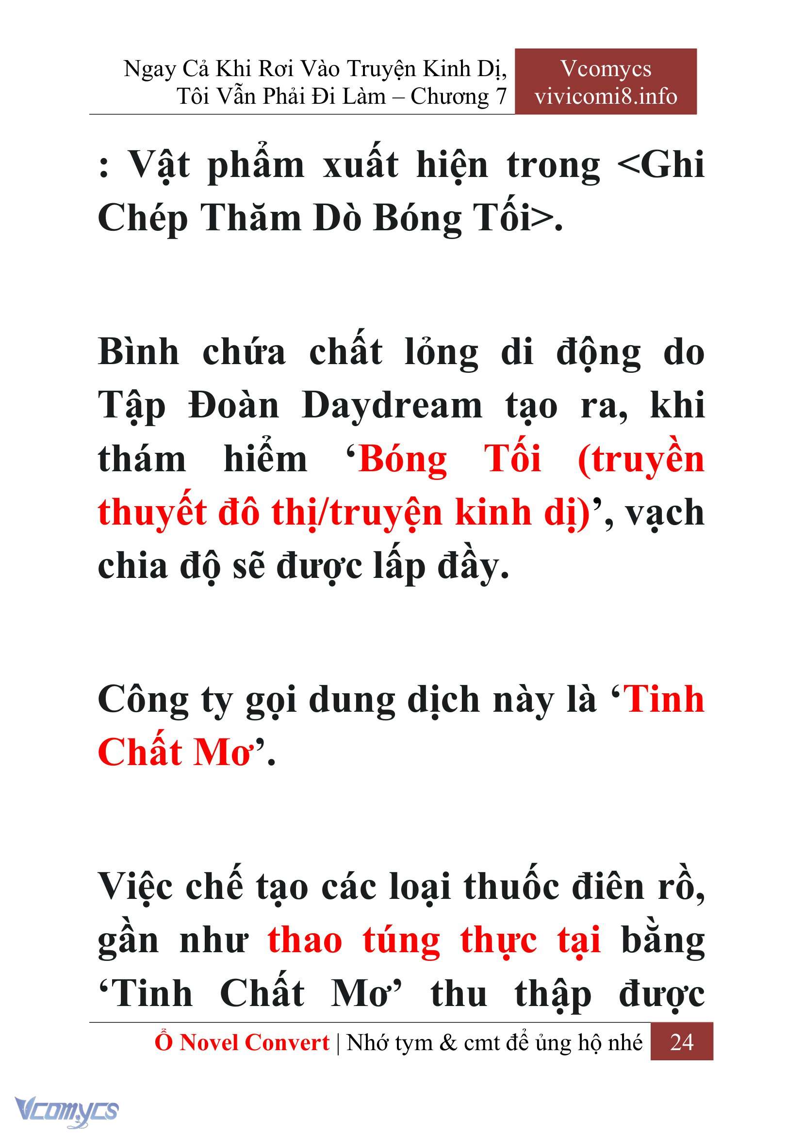 [Novel] Ngay Cả Khi Rơi Vào Truyện Kinh Dị, Tôi Vẫn Phải Đi Làm Chap 7 - Next Chap 8