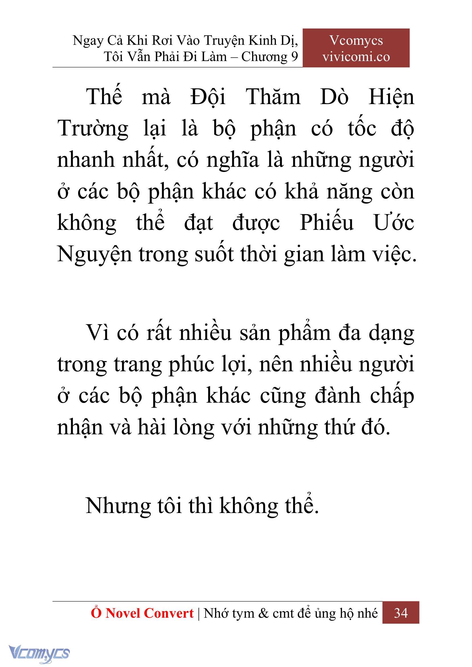 [Novel] Ngay Cả Khi Rơi Vào Truyện Kinh Dị, Tôi Vẫn Phải Đi Làm Chap 9 - Next Chap 10