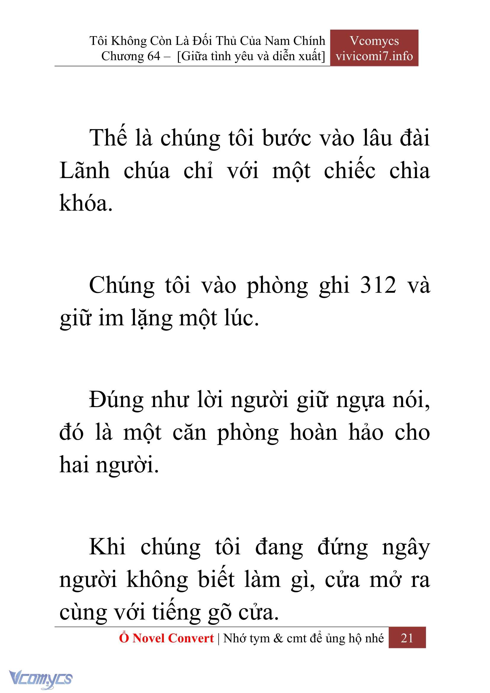 [Novel] Tôi Không Còn Là Đối Thủ Của Nam Chính Chap 64 - Next Chap 65