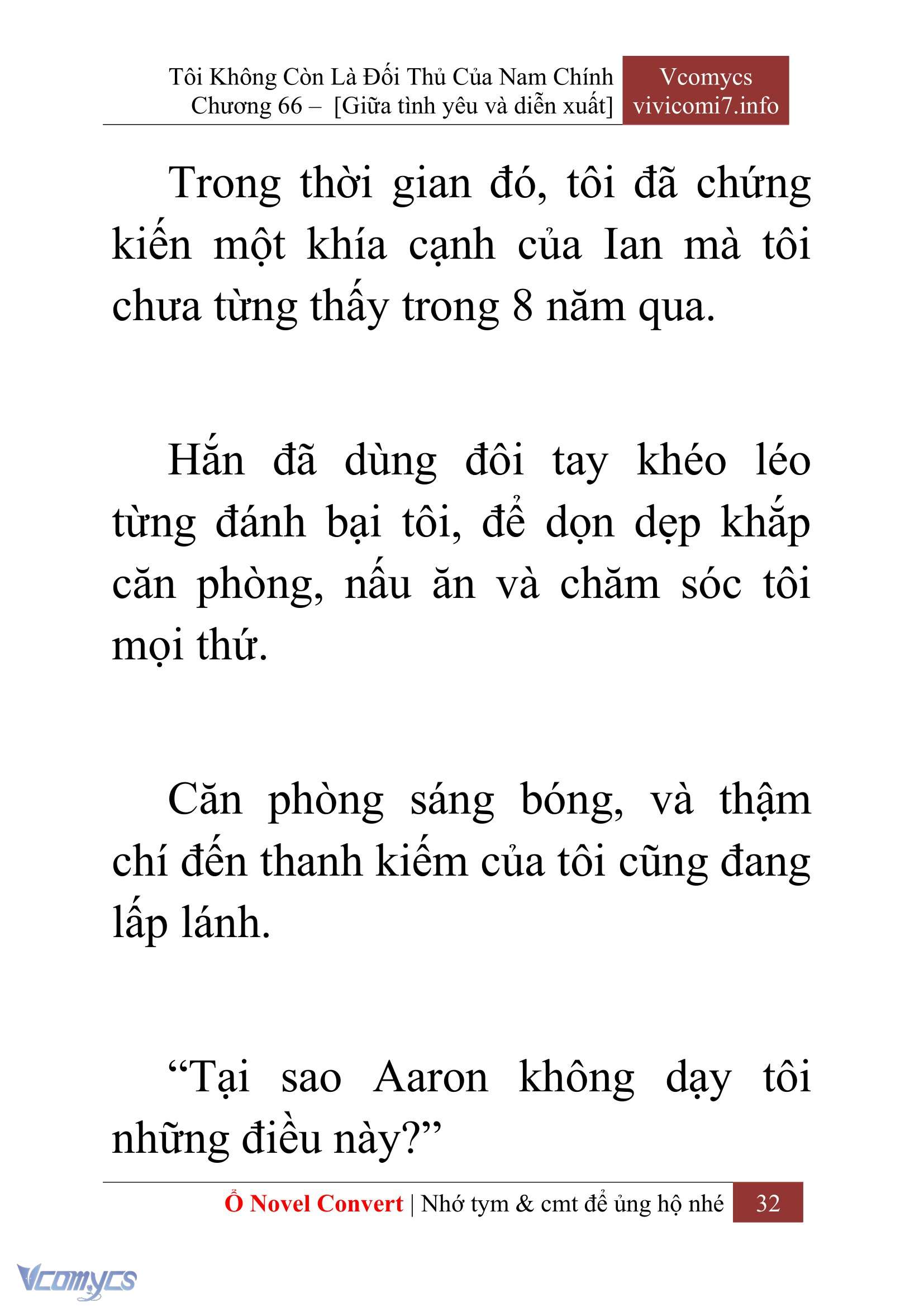 [Novel] Tôi Không Còn Là Đối Thủ Của Nam Chính Chap 66 - Next Chap 67