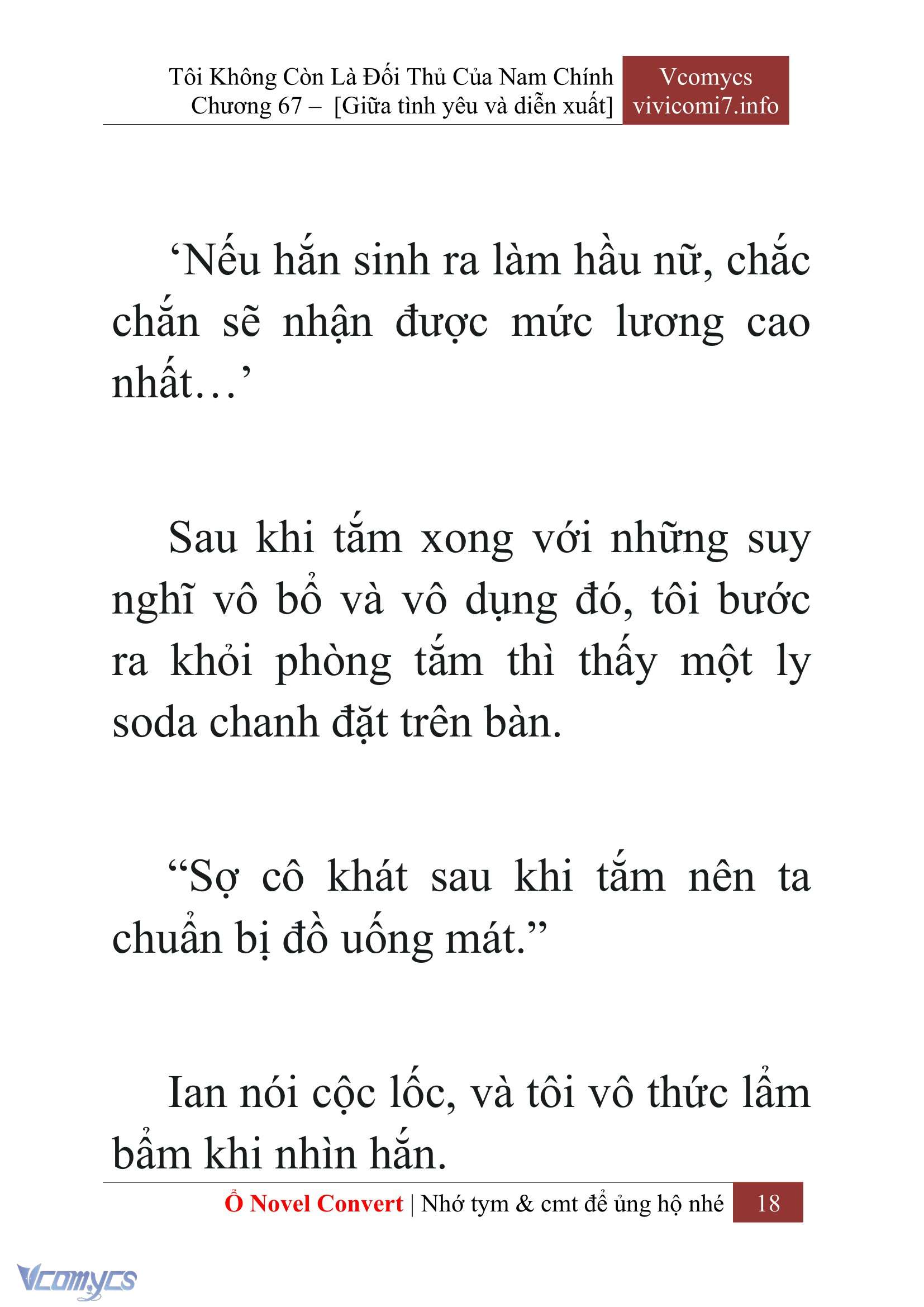 [Novel] Tôi Không Còn Là Đối Thủ Của Nam Chính Chap 67 - Next Chap 68