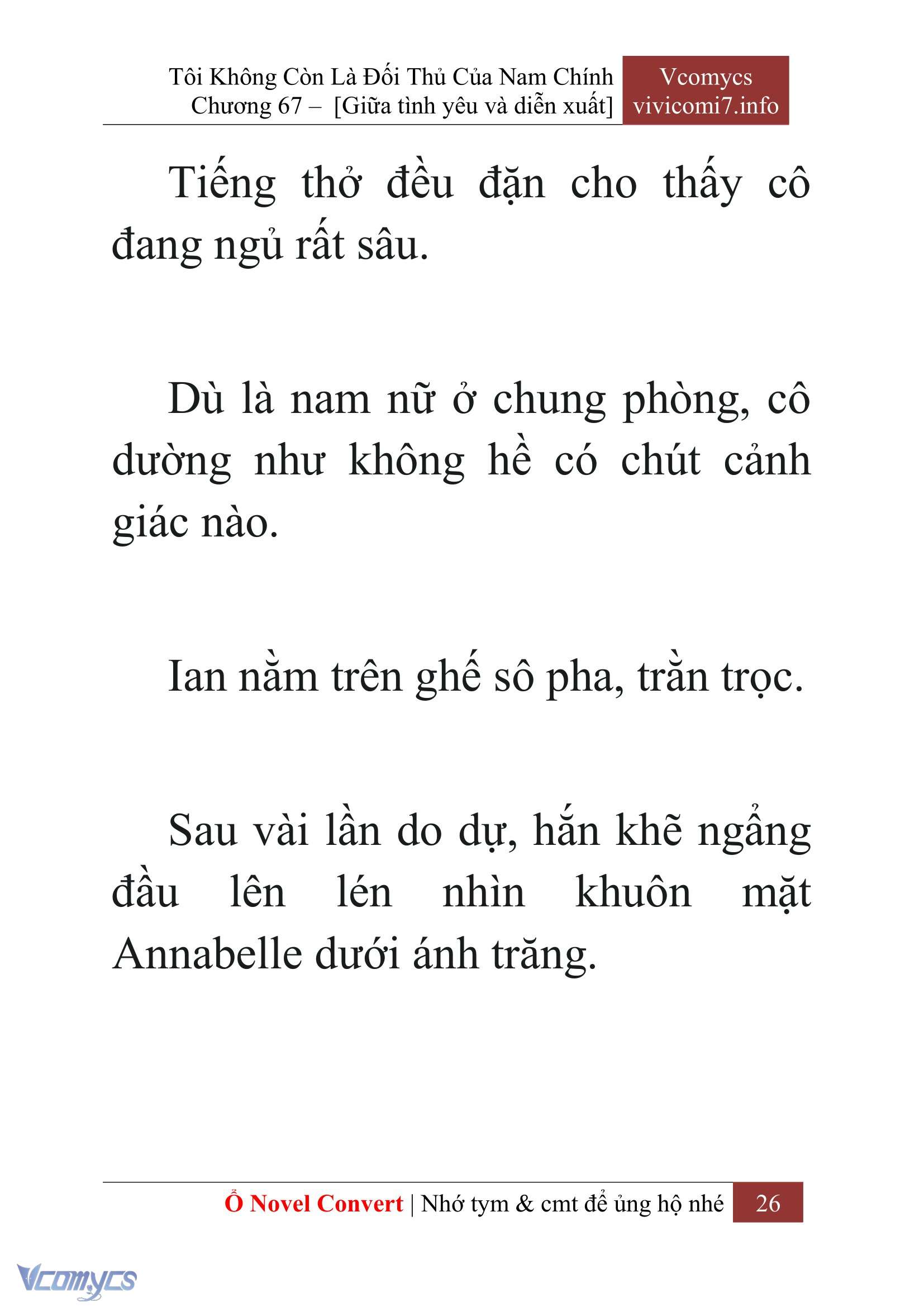 [Novel] Tôi Không Còn Là Đối Thủ Của Nam Chính Chap 67 - Next Chap 68
