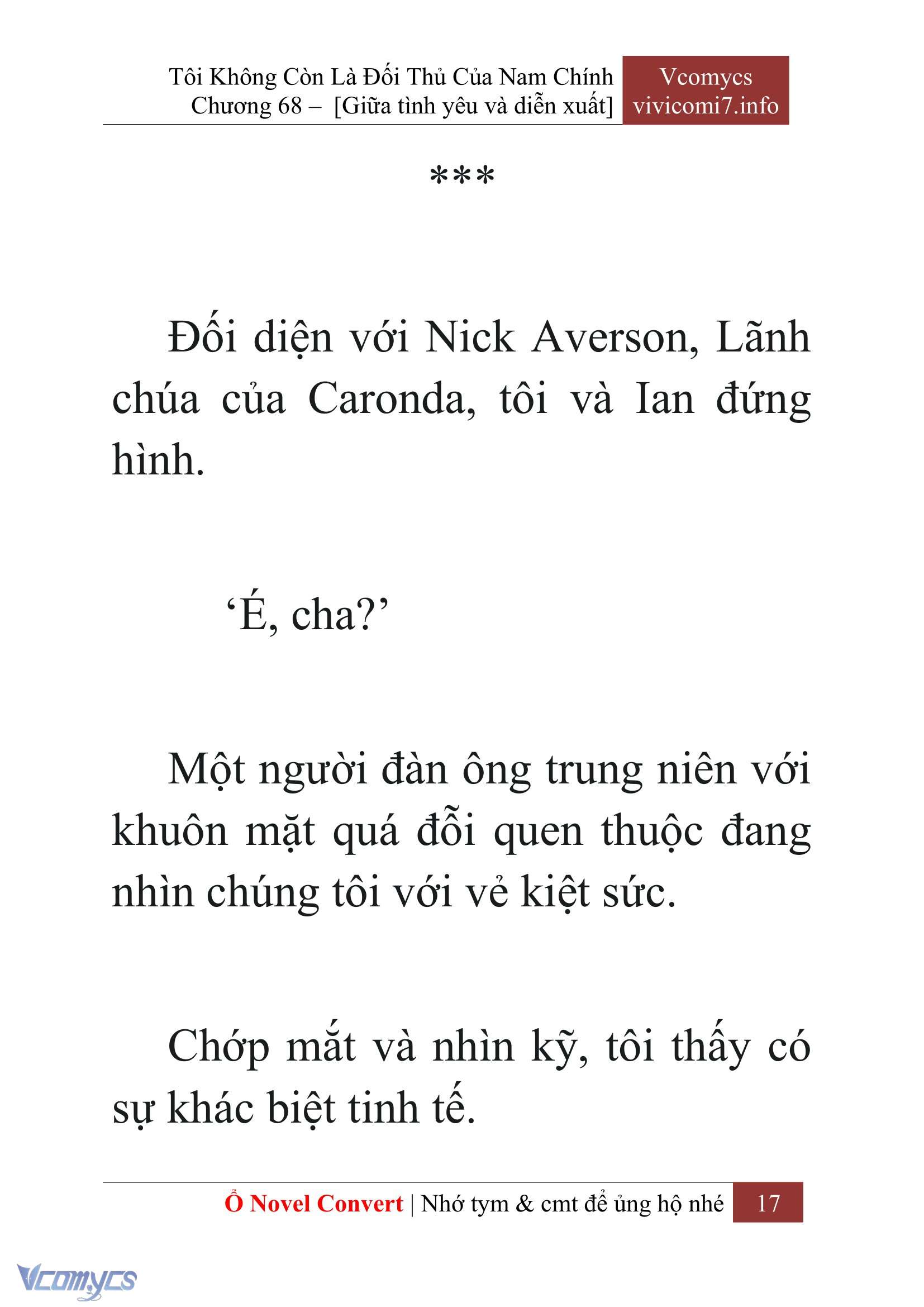 [Novel] Tôi Không Còn Là Đối Thủ Của Nam Chính Chap 68 - Next Chap 69