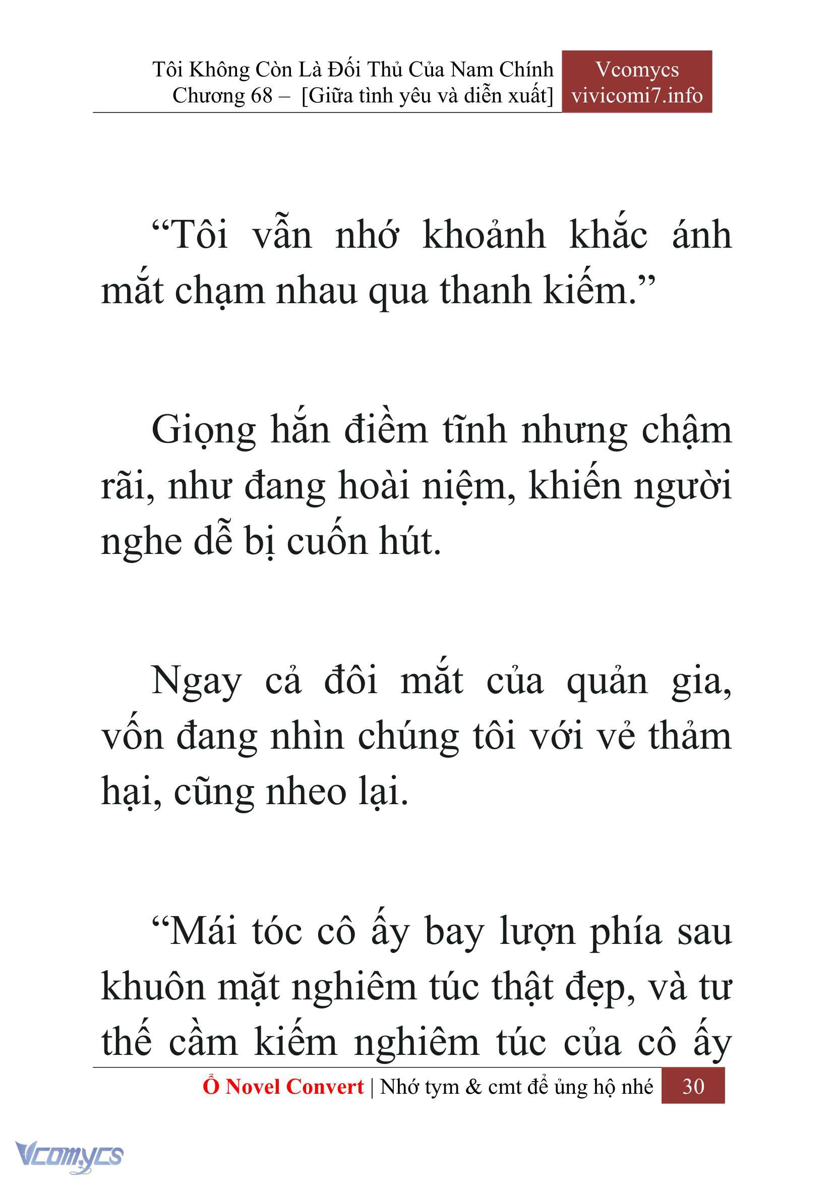 [Novel] Tôi Không Còn Là Đối Thủ Của Nam Chính Chap 68 - Next Chap 69