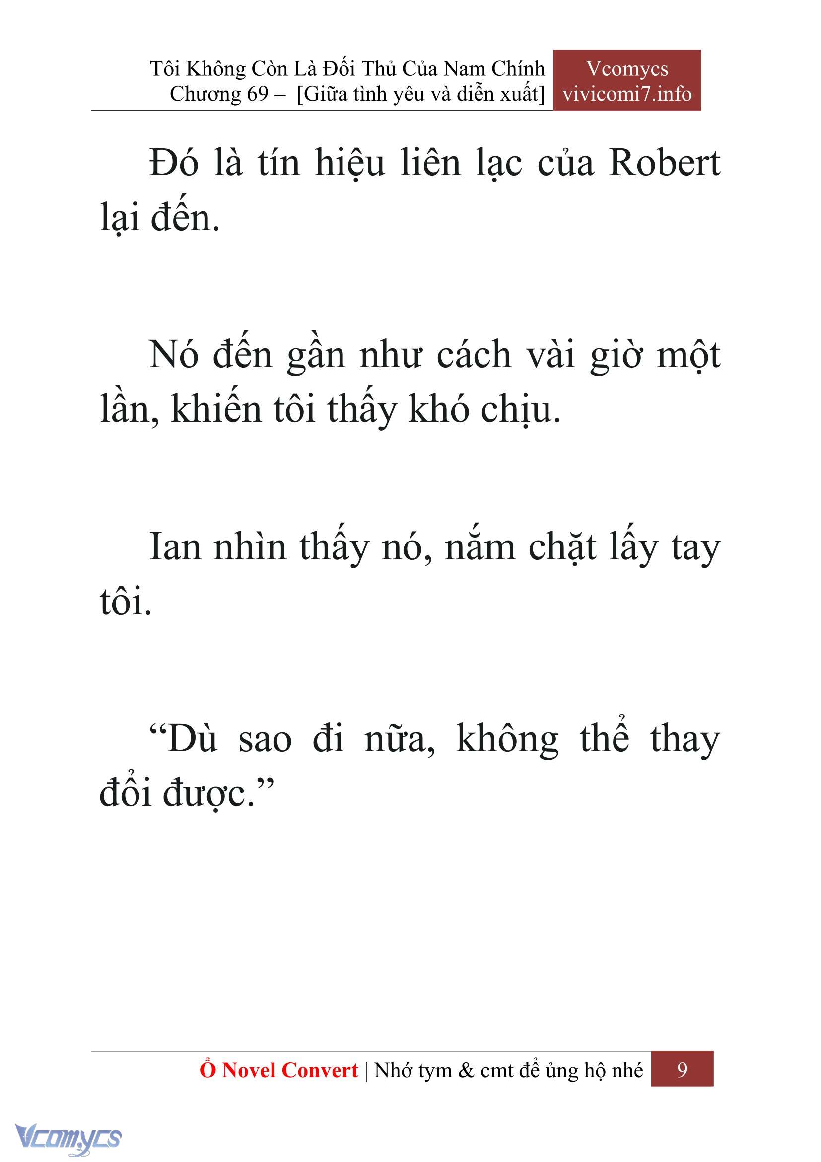 [Novel] Tôi Không Còn Là Đối Thủ Của Nam Chính Chap 69 - Next Chap 70
