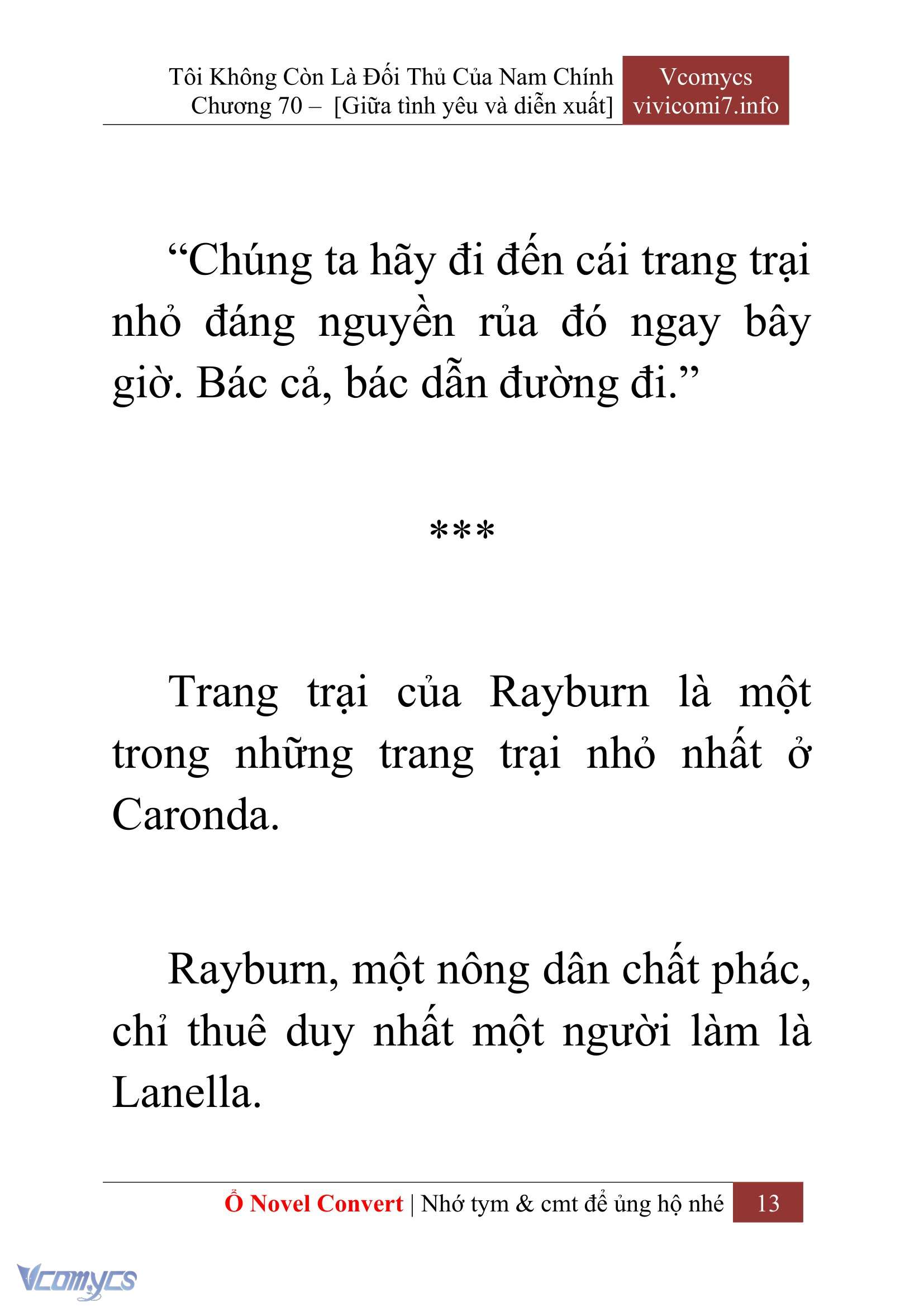 [Novel] Tôi Không Còn Là Đối Thủ Của Nam Chính Chap 70 - Next Chap 71