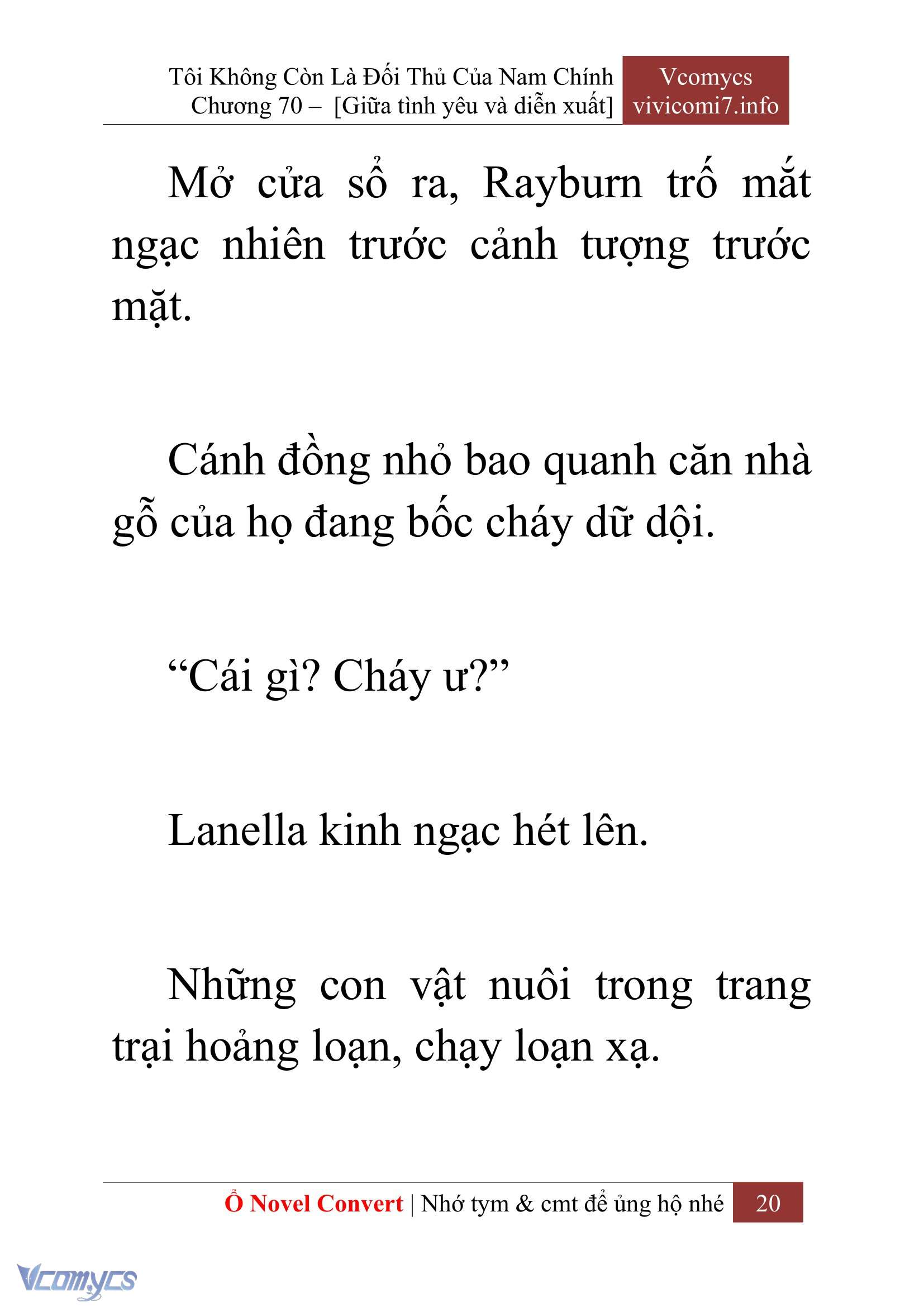 [Novel] Tôi Không Còn Là Đối Thủ Của Nam Chính Chap 70 - Next Chap 71