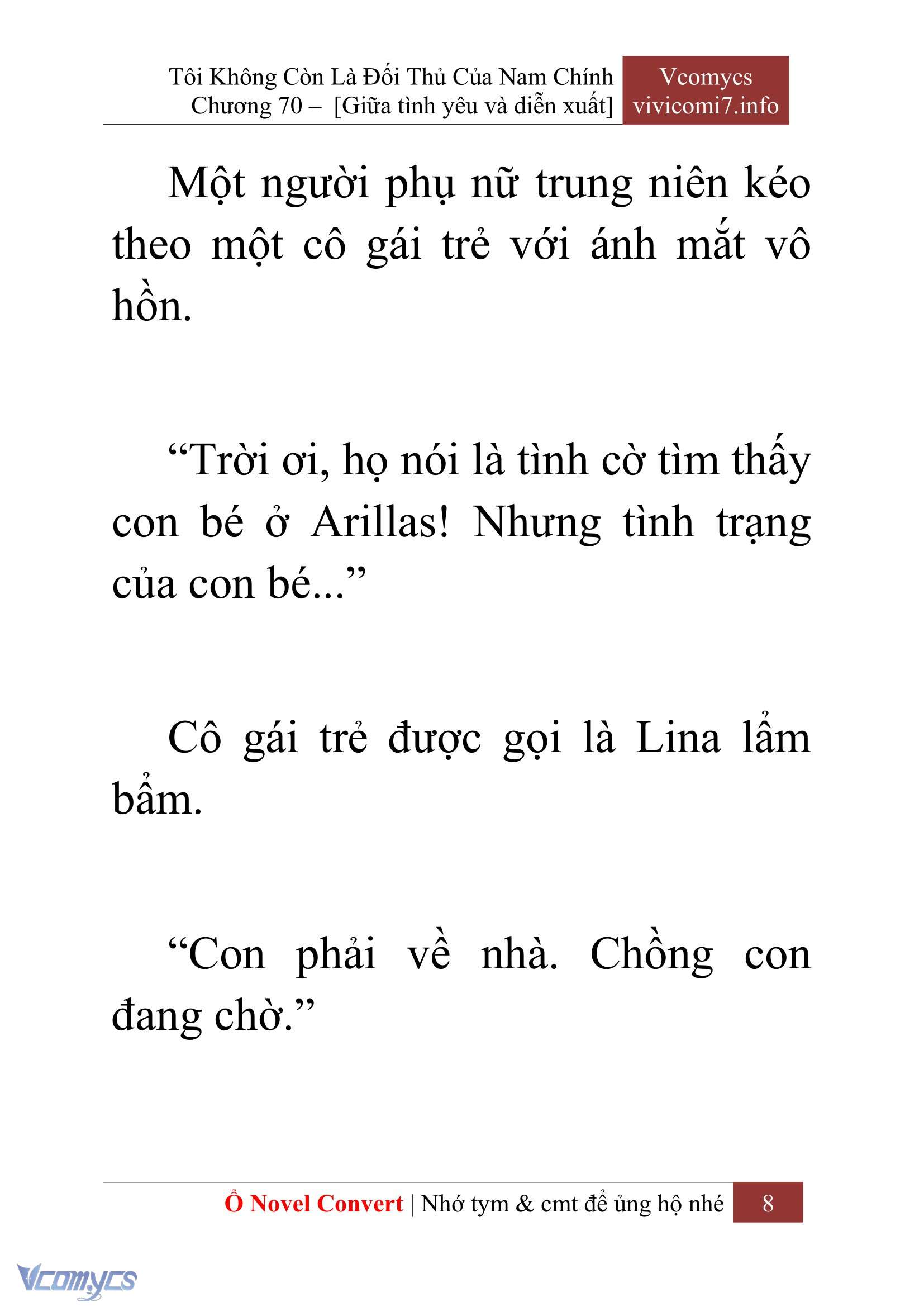 [Novel] Tôi Không Còn Là Đối Thủ Của Nam Chính Chap 70 - Next Chap 71