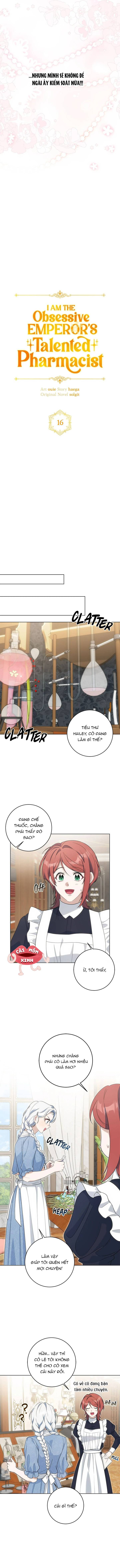 Nữ Dược Sư Của Vị Hoàng Đế Si Tình Chap 16 - Next Chap 17