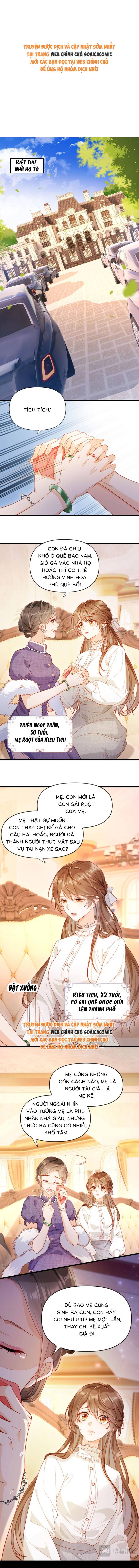 Nụ Hôn Xung Hỉ: Đại Lão Thực Vật Sống Lại Rồi! Chap 1 - Next Chap 2