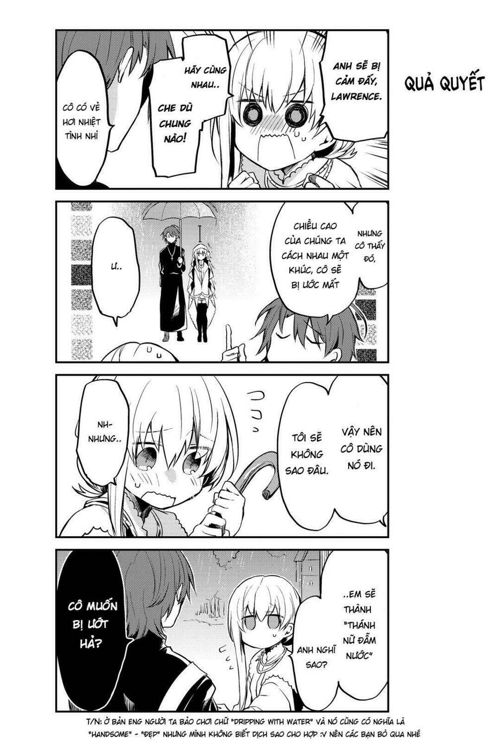 Nữ Thánh Ceclilia Và Mục-Sư Lawrence Chap 1.5 - Next Chap 2.5