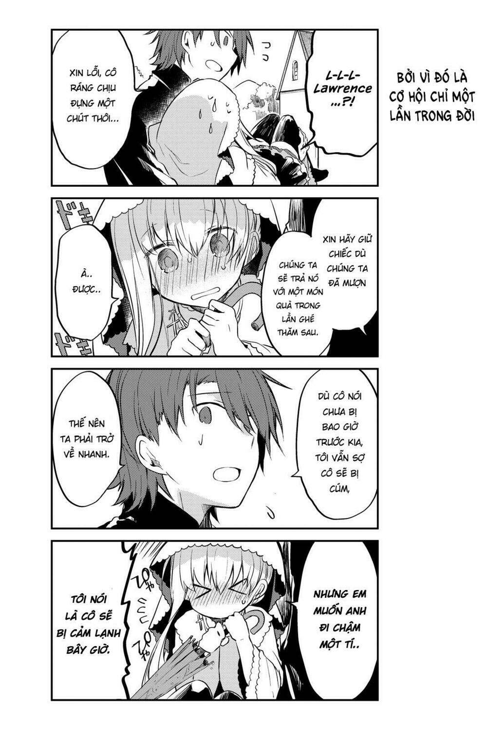 Nữ Thánh Ceclilia Và Mục-Sư Lawrence Chap 1.5 - Next Chap 2.5