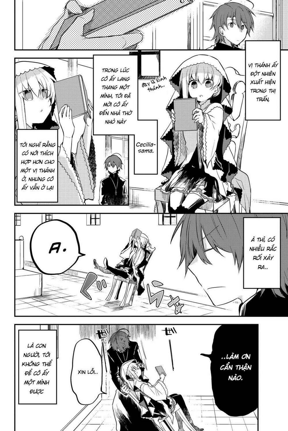 Nữ Thánh Ceclilia Và Mục-Sư Lawrence Chap 1.5 - Next Chap 2.5