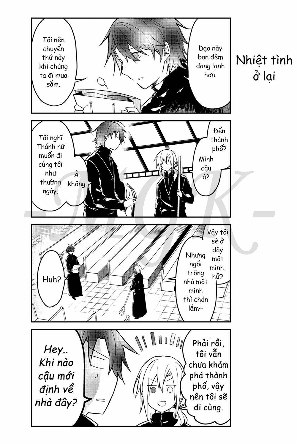 Nữ Thánh Ceclilia Và Mục-Sư Lawrence Chap 10 - Next Chap 11