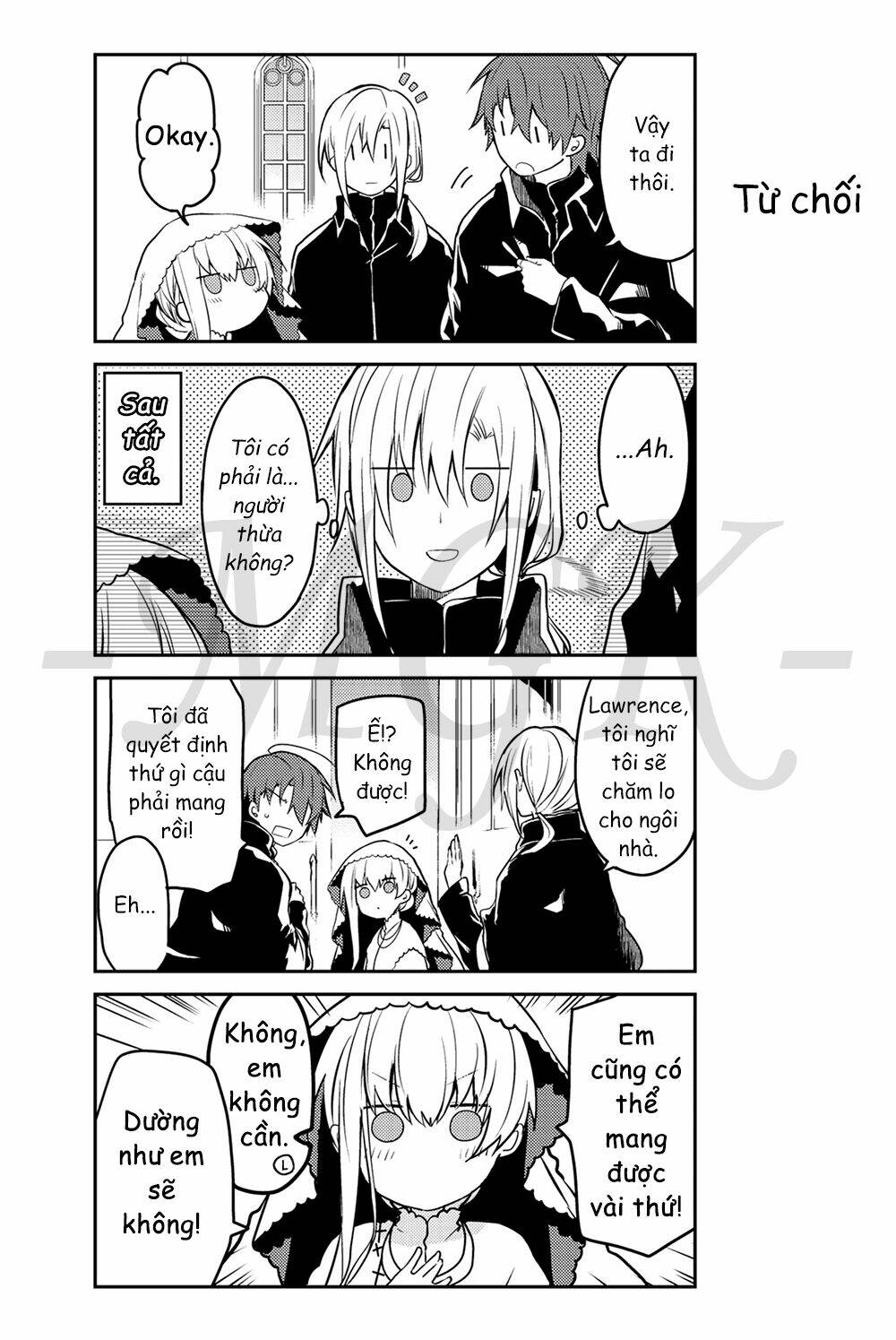 Nữ Thánh Ceclilia Và Mục-Sư Lawrence Chap 10 - Next Chap 11