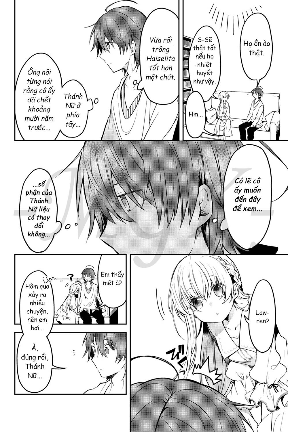 Nữ Thánh Ceclilia Và Mục-Sư Lawrence Chap 13 - Next Chap 14