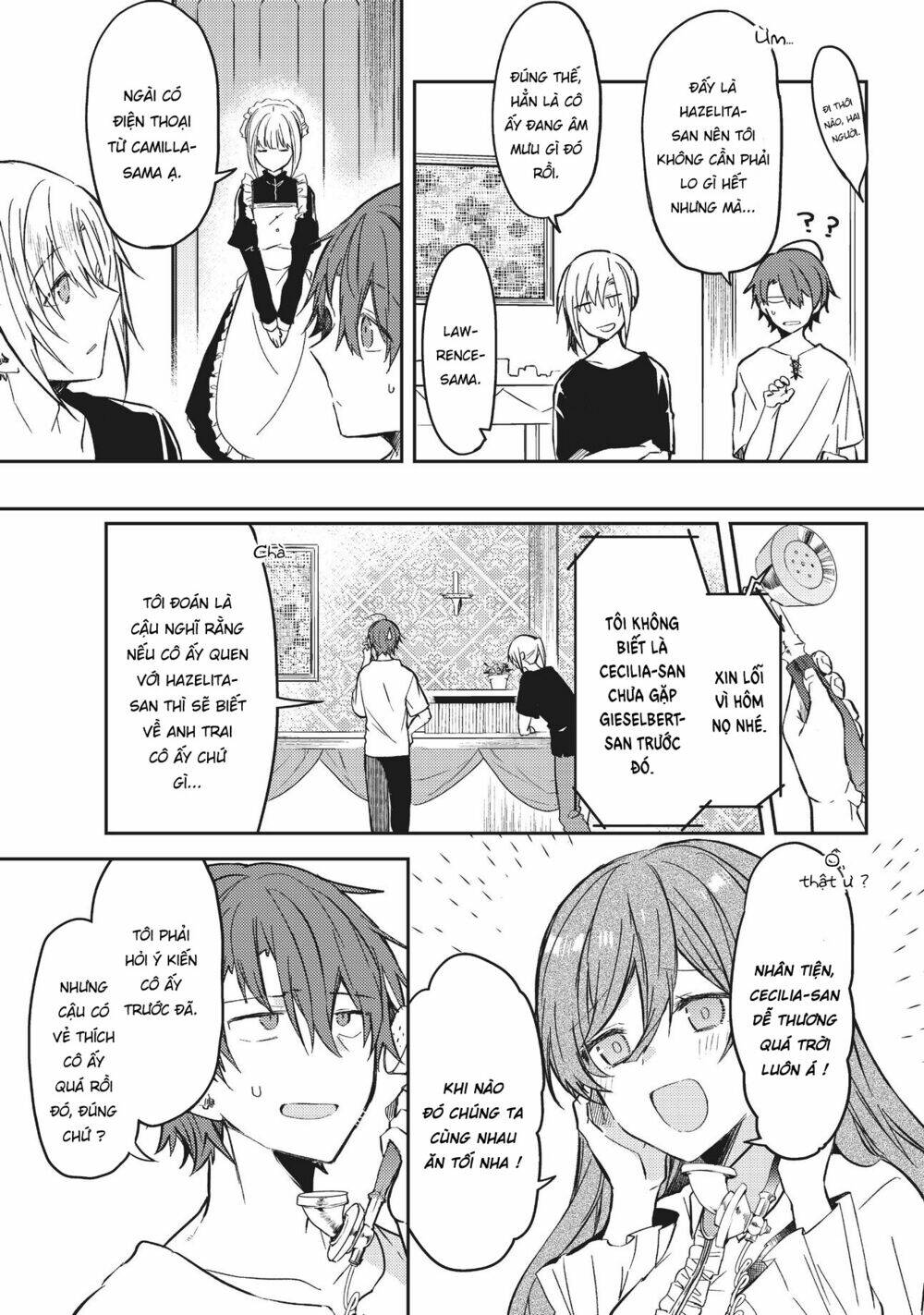 Nữ Thánh Ceclilia Và Mục-Sư Lawrence Chap 32 - Next Chap 33