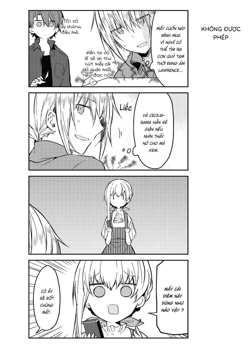 Nữ Thánh Ceclilia Và Mục-Sư Lawrence Chap 34 - Next Chap 35