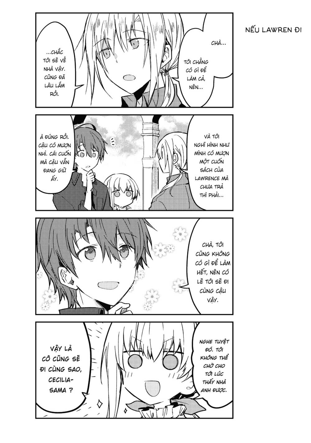 Nữ Thánh Ceclilia Và Mục-Sư Lawrence Chap 34 - Next Chap 35