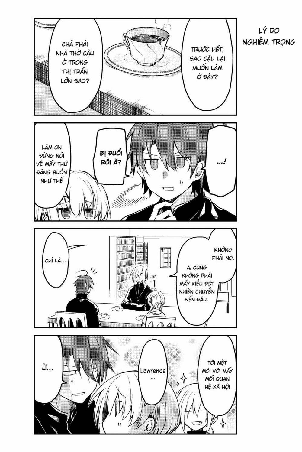 Nữ Thánh Ceclilia Và Mục-Sư Lawrence Chap 4 - Next Chap 5