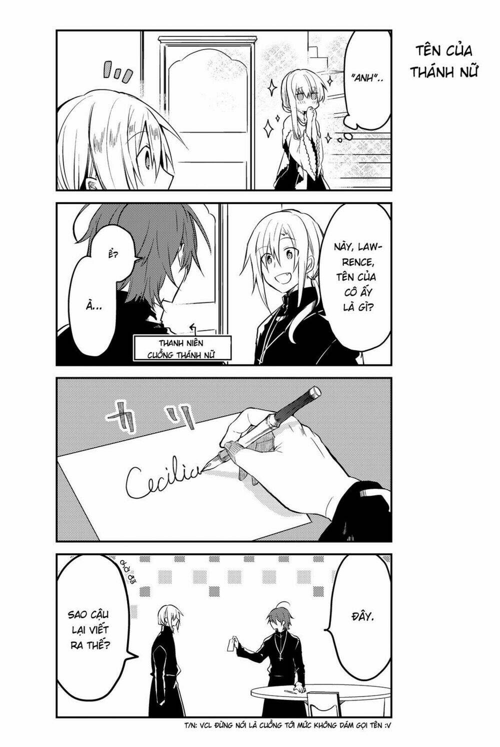 Nữ Thánh Ceclilia Và Mục-Sư Lawrence Chap 4 - Next Chap 5