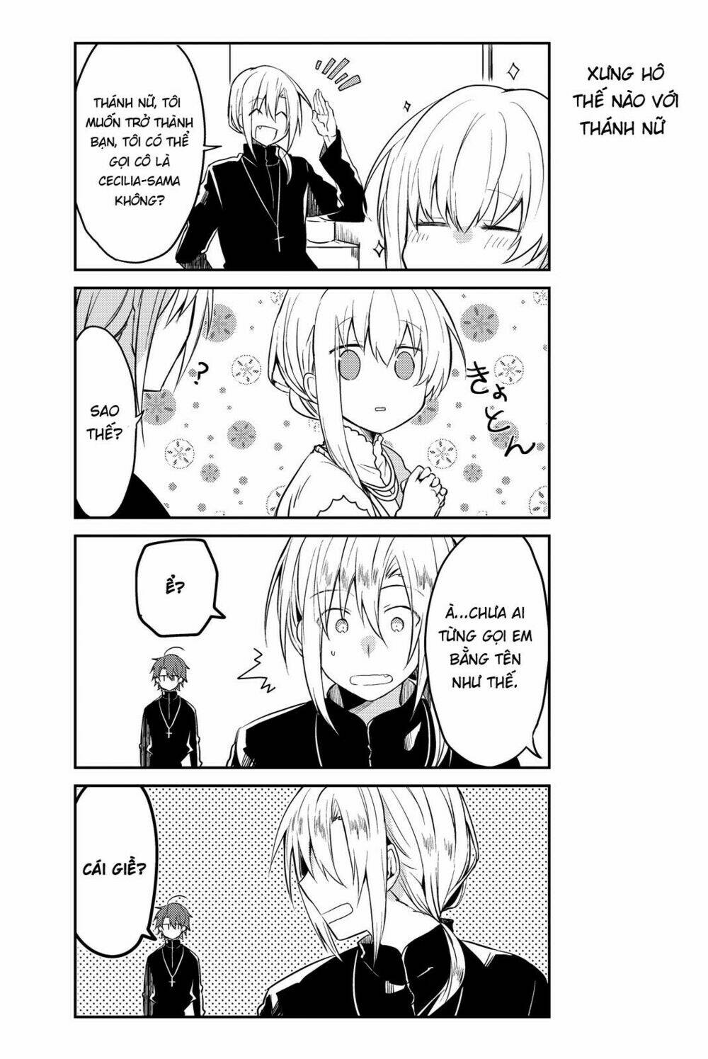 Nữ Thánh Ceclilia Và Mục-Sư Lawrence Chap 4 - Next Chap 5