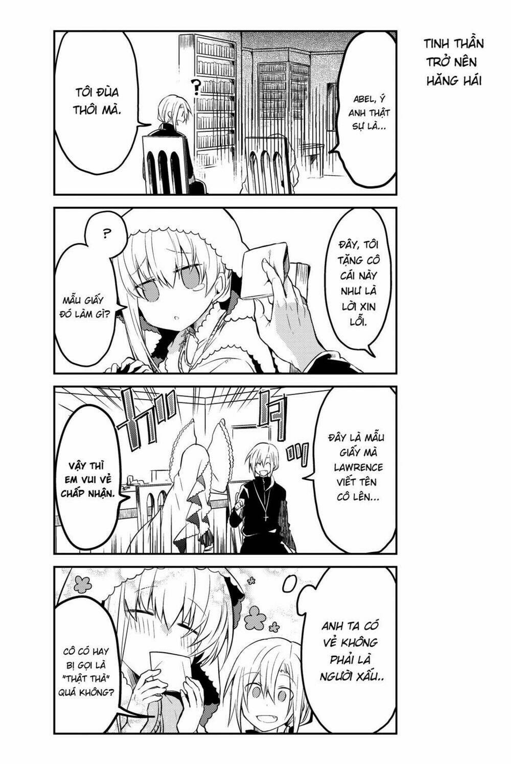 Nữ Thánh Ceclilia Và Mục-Sư Lawrence Chap 4 - Next Chap 5