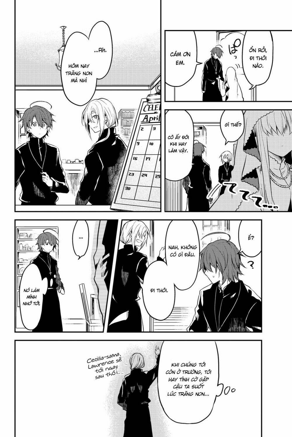 Nữ Thánh Ceclilia Và Mục-Sư Lawrence Chap 4 - Next Chap 5