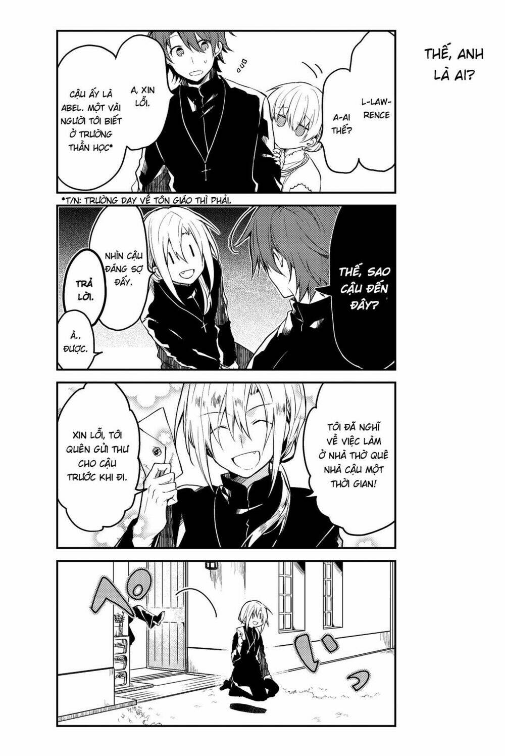 Nữ Thánh Ceclilia Và Mục-Sư Lawrence Chap 4 - Next Chap 5