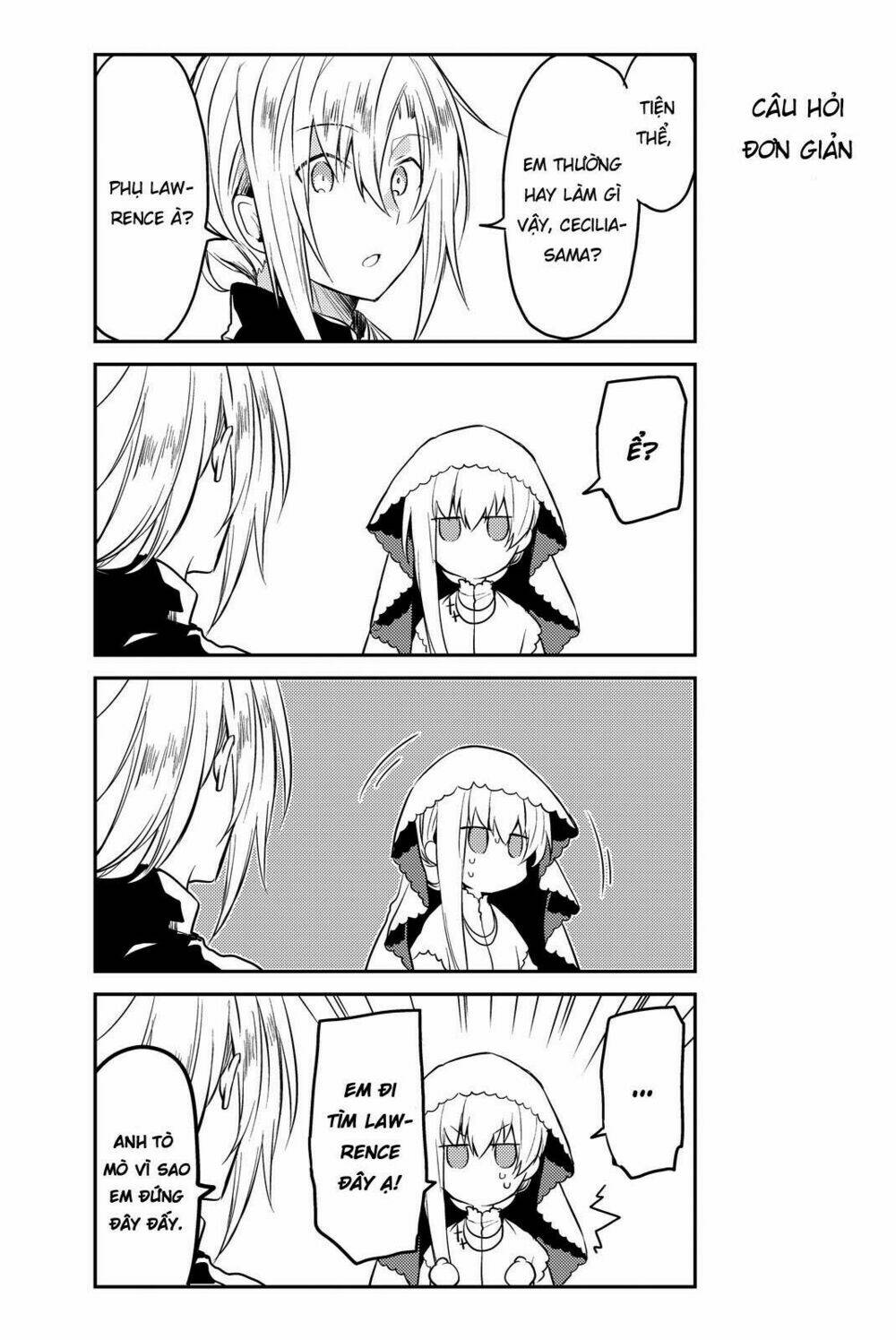 Nữ Thánh Ceclilia Và Mục-Sư Lawrence Chap 5 - Next Chap 6