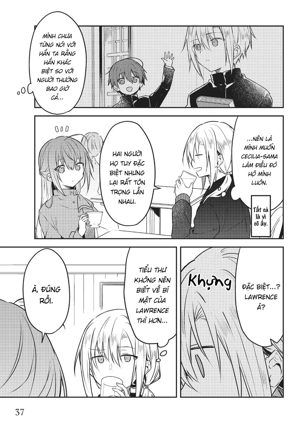 Nữ Thánh Ceclilia Và Mục-Sư Lawrence Chap 57 - Next Chap 58