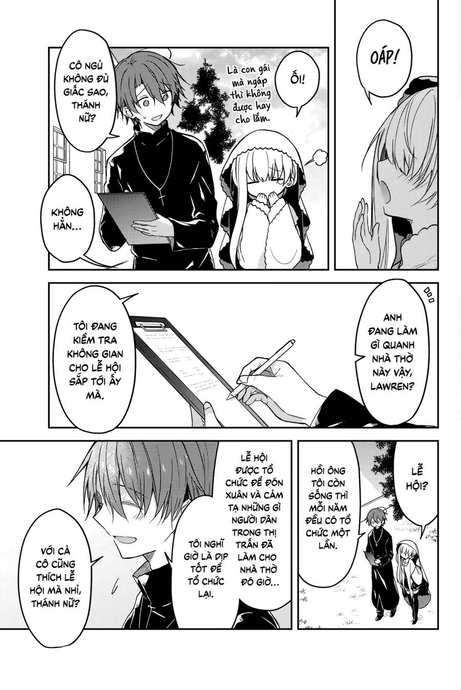 Nữ Thánh Ceclilia Và Mục-Sư Lawrence Chap 63 - Next Chap 64