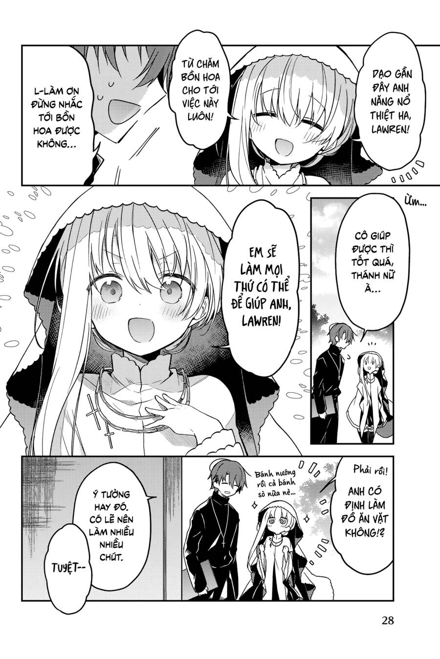 Nữ Thánh Ceclilia Và Mục-Sư Lawrence Chap 63 - Next Chap 64