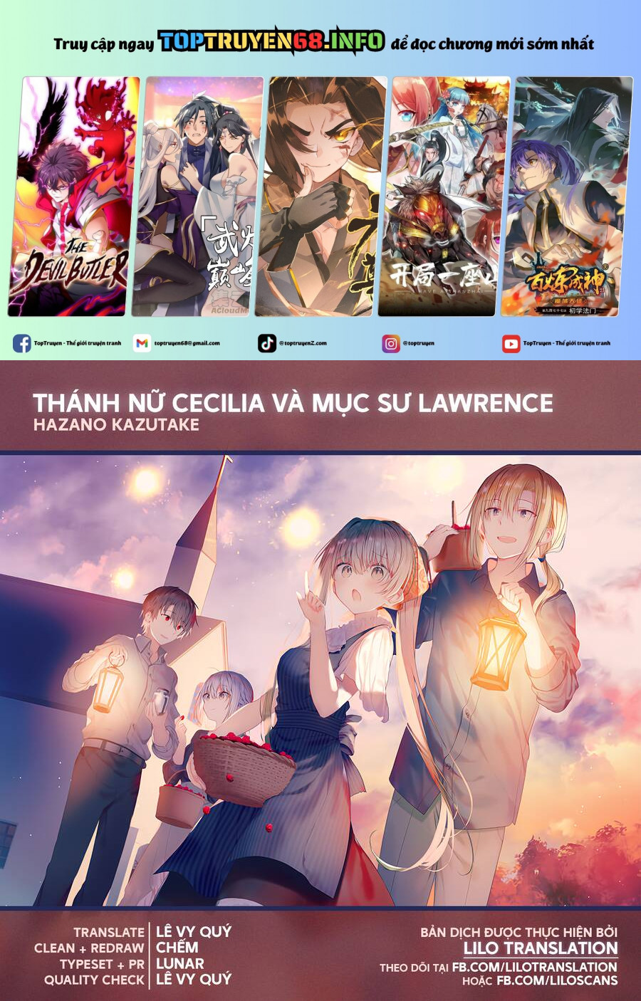 Nữ Thánh Ceclilia Và Mục-Sư Lawrence Chap 67 - Next Chap 68