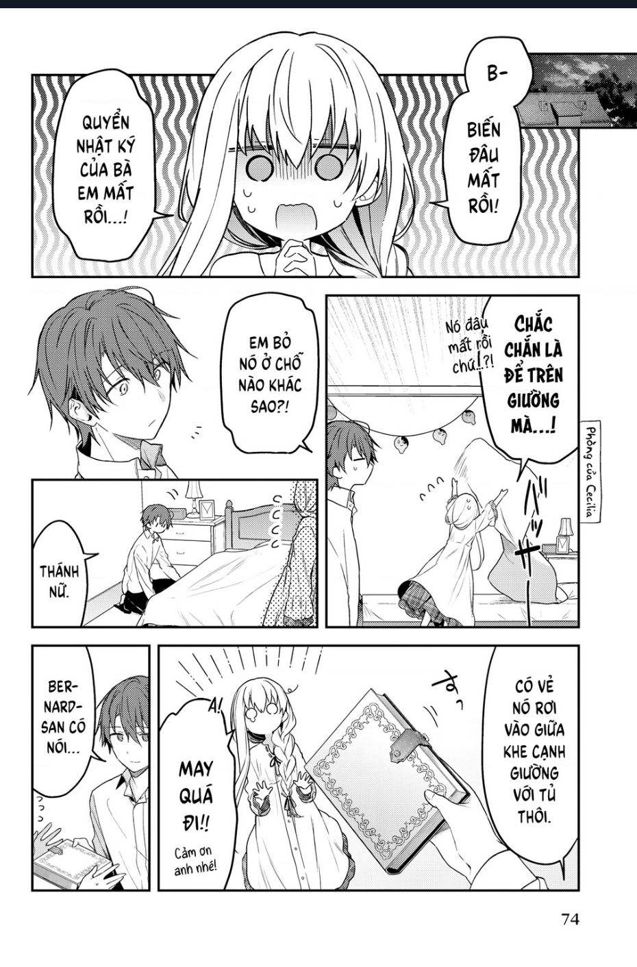 Nữ Thánh Ceclilia Và Mục-Sư Lawrence Chap 69 - Next Chap 70