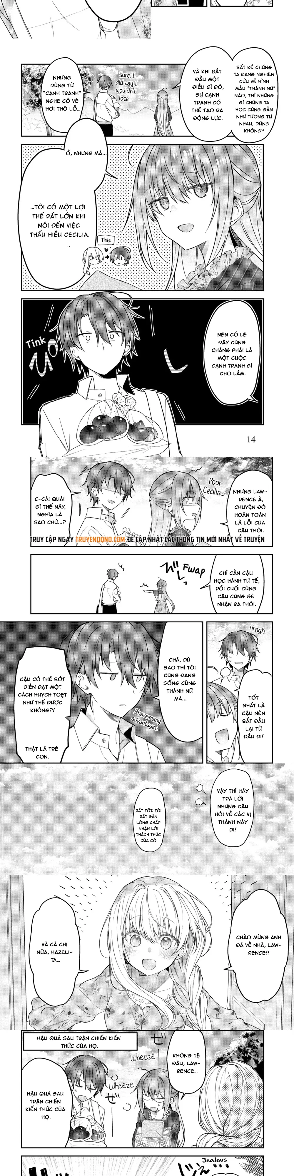 Nữ Thánh Ceclilia Và Mục-Sư Lawrence Chap 72 - Next Chap 73