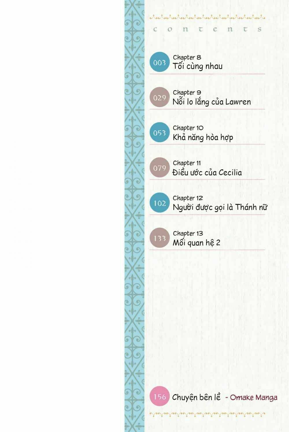 Nữ Thánh Ceclilia Và Mục-Sư Lawrence Chap 8 - Next Chap 9