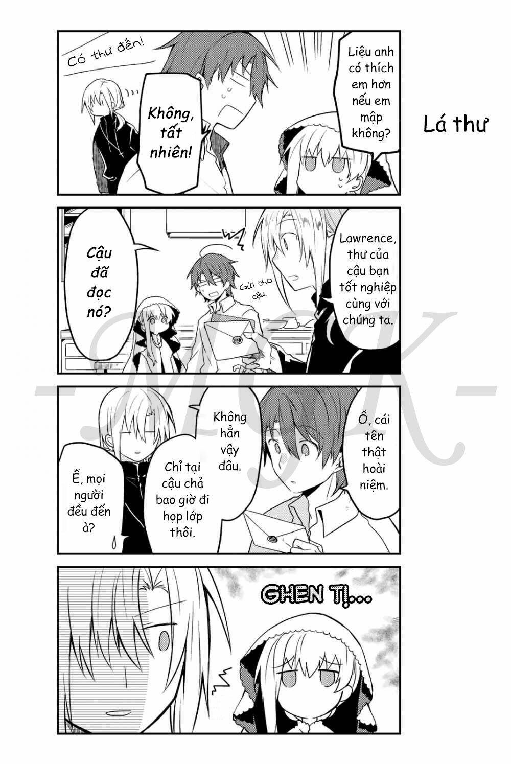 Nữ Thánh Ceclilia Và Mục-Sư Lawrence Chap 9 - Next Chap 10