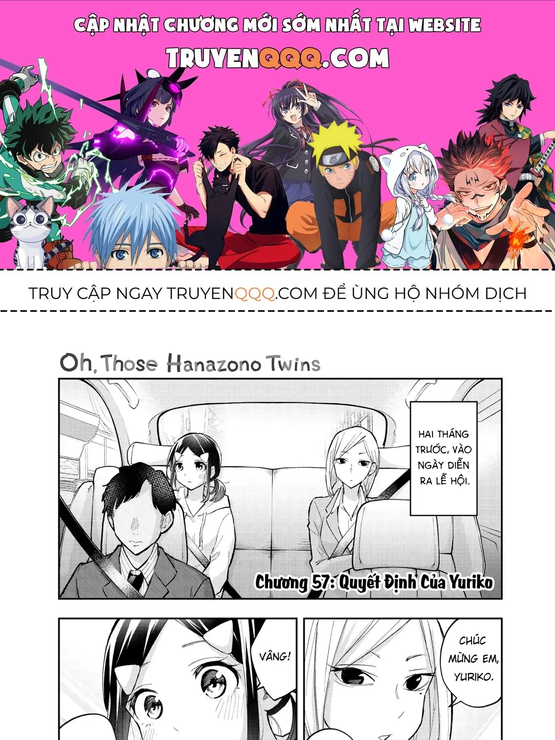 Oh, Those Hanazono Twins Chap 57 - Next Chap 58