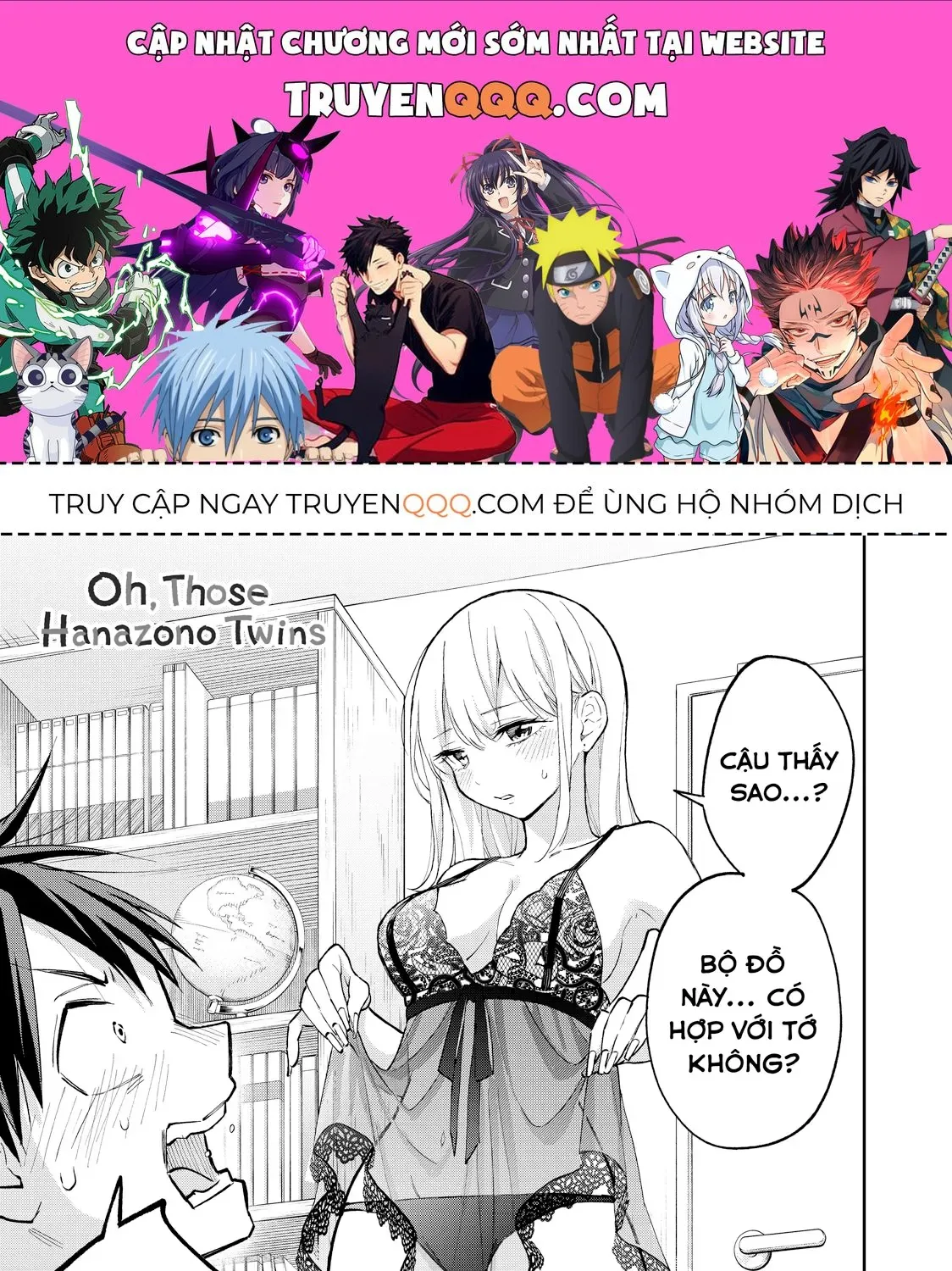 Oh, Those Hanazono Twins Chap 62 - Next Chap 63