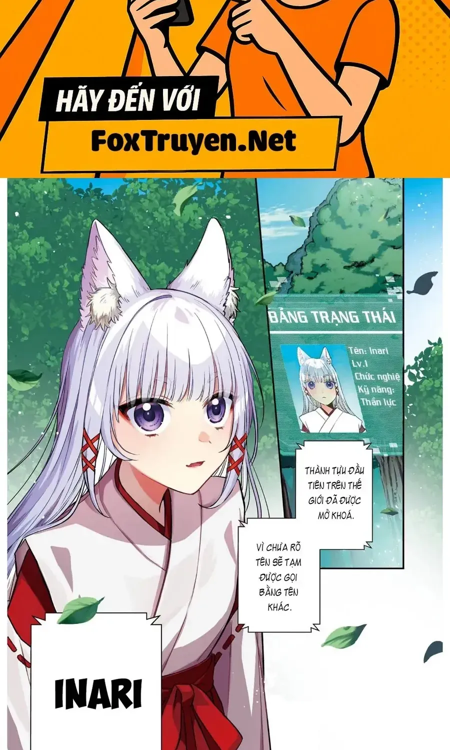 Okitsune-Sama Ni Onegai! ~Haison Ni Nokotteta Kami-Sama Ga Fantasy-Ka Shita Gendaishakai Ni Hourikomaretara Saikyou Datta~ Chap 1 - Next Chap 2