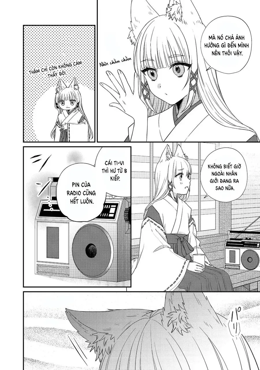 Okitsune-Sama Ni Onegai! ~Haison Ni Nokotteta Kami-Sama Ga Fantasy-Ka Shita Gendaishakai Ni Hourikomaretara Saikyou Datta~ Chap 1 - Next Chap 2