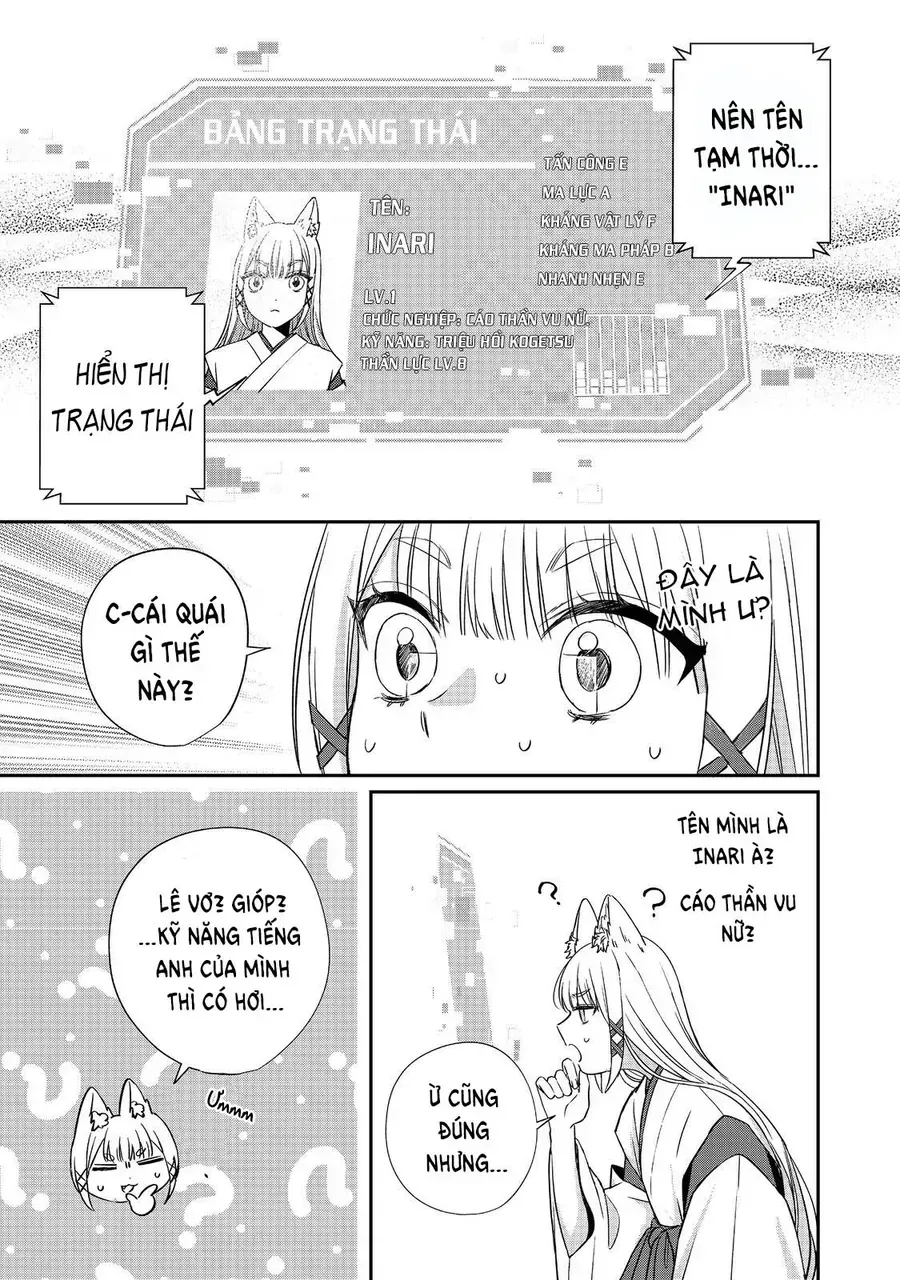 Okitsune-Sama Ni Onegai! ~Haison Ni Nokotteta Kami-Sama Ga Fantasy-Ka Shita Gendaishakai Ni Hourikomaretara Saikyou Datta~ Chap 1 - Next Chap 2