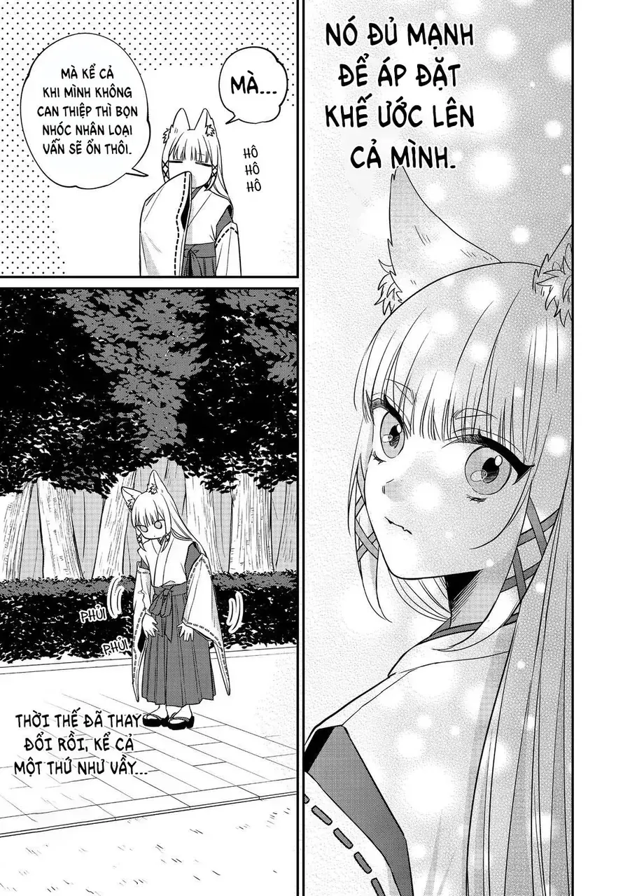 Okitsune-Sama Ni Onegai! ~Haison Ni Nokotteta Kami-Sama Ga Fantasy-Ka Shita Gendaishakai Ni Hourikomaretara Saikyou Datta~ Chap 1 - Next Chap 2