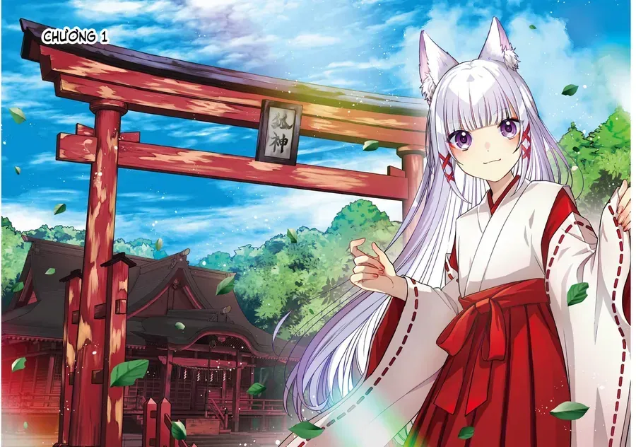 Okitsune-Sama Ni Onegai! ~Haison Ni Nokotteta Kami-Sama Ga Fantasy-Ka Shita Gendaishakai Ni Hourikomaretara Saikyou Datta~ Chap 1 - Next Chap 2