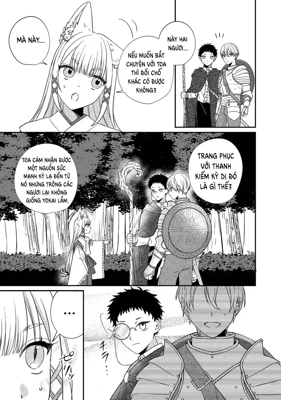 Okitsune-Sama Ni Onegai! ~Haison Ni Nokotteta Kami-Sama Ga Fantasy-Ka Shita Gendaishakai Ni Hourikomaretara Saikyou Datta~ Chap 1 - Next Chap 2