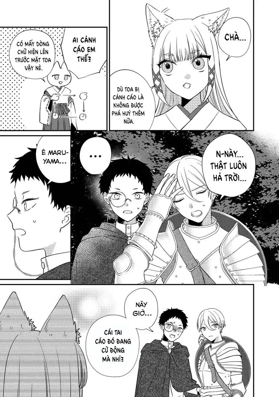 Okitsune-Sama Ni Onegai! ~Haison Ni Nokotteta Kami-Sama Ga Fantasy-Ka Shita Gendaishakai Ni Hourikomaretara Saikyou Datta~ Chap 1 - Next Chap 2