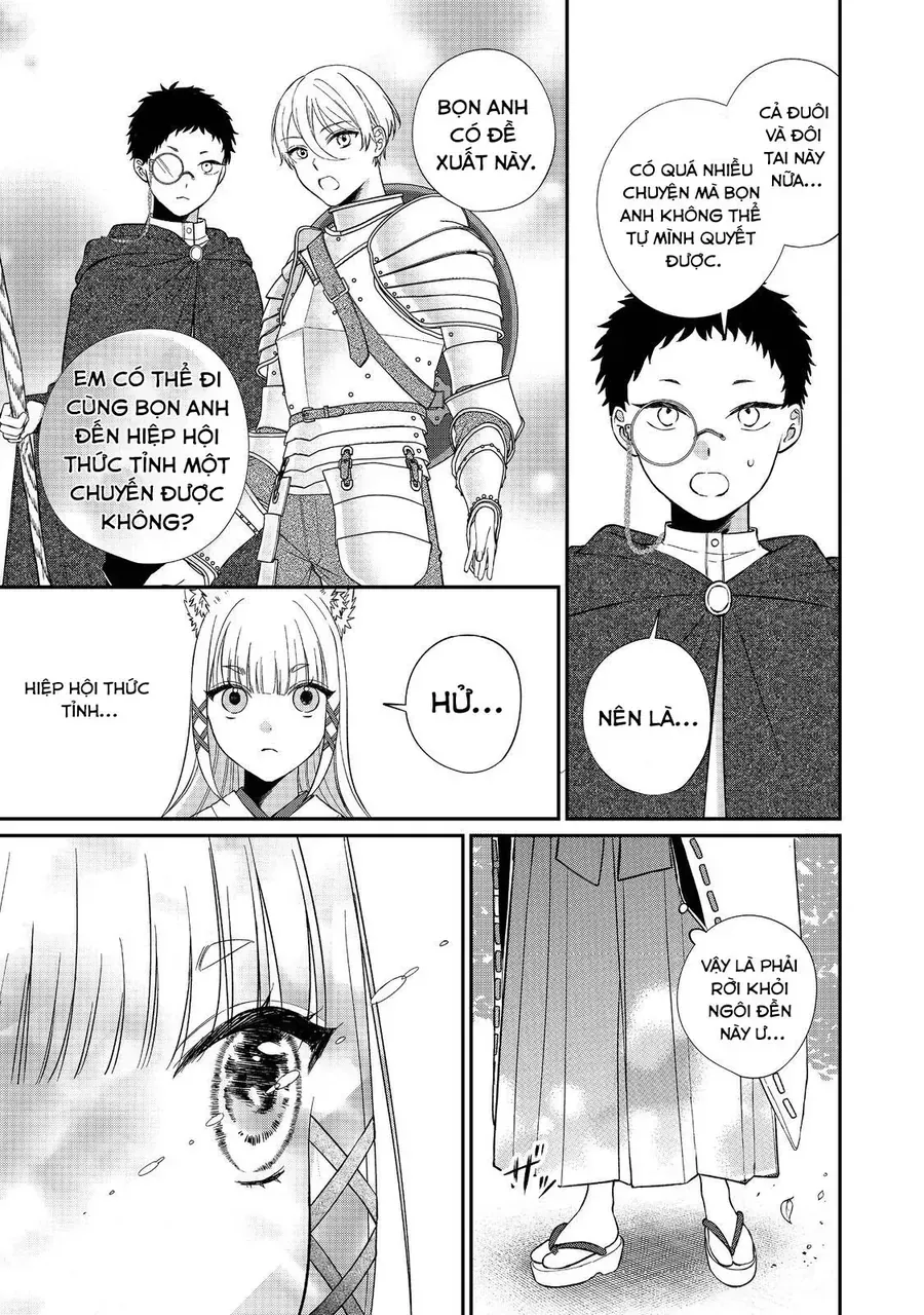 Okitsune-Sama Ni Onegai! ~Haison Ni Nokotteta Kami-Sama Ga Fantasy-Ka Shita Gendaishakai Ni Hourikomaretara Saikyou Datta~ Chap 1 - Next Chap 2