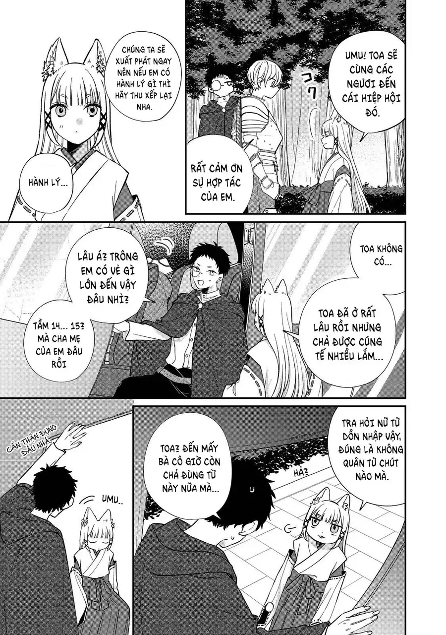 Okitsune-Sama Ni Onegai! ~Haison Ni Nokotteta Kami-Sama Ga Fantasy-Ka Shita Gendaishakai Ni Hourikomaretara Saikyou Datta~ Chap 1 - Next Chap 2